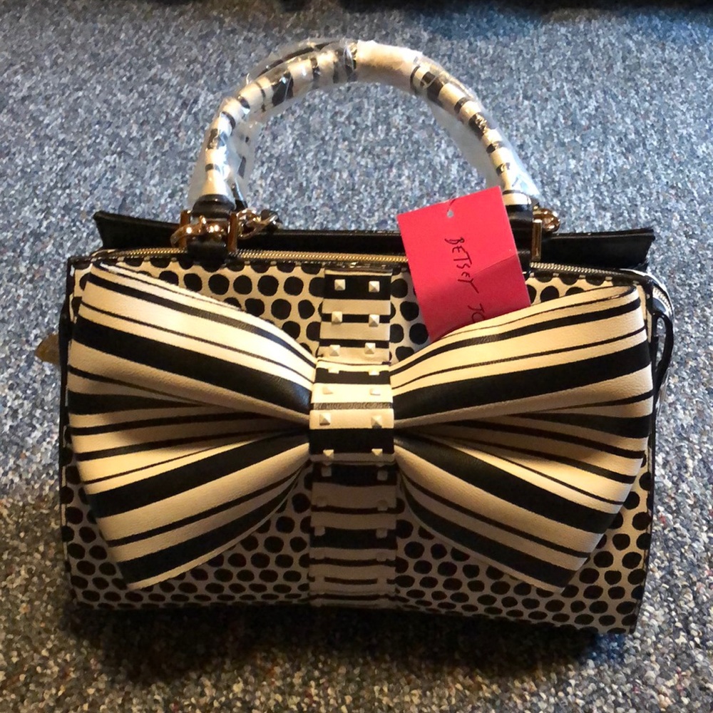 Leather satchel. Still with tags